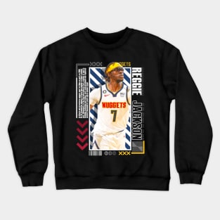 Reggie Jackson Paper Poster Version 10 Crewneck Sweatshirt